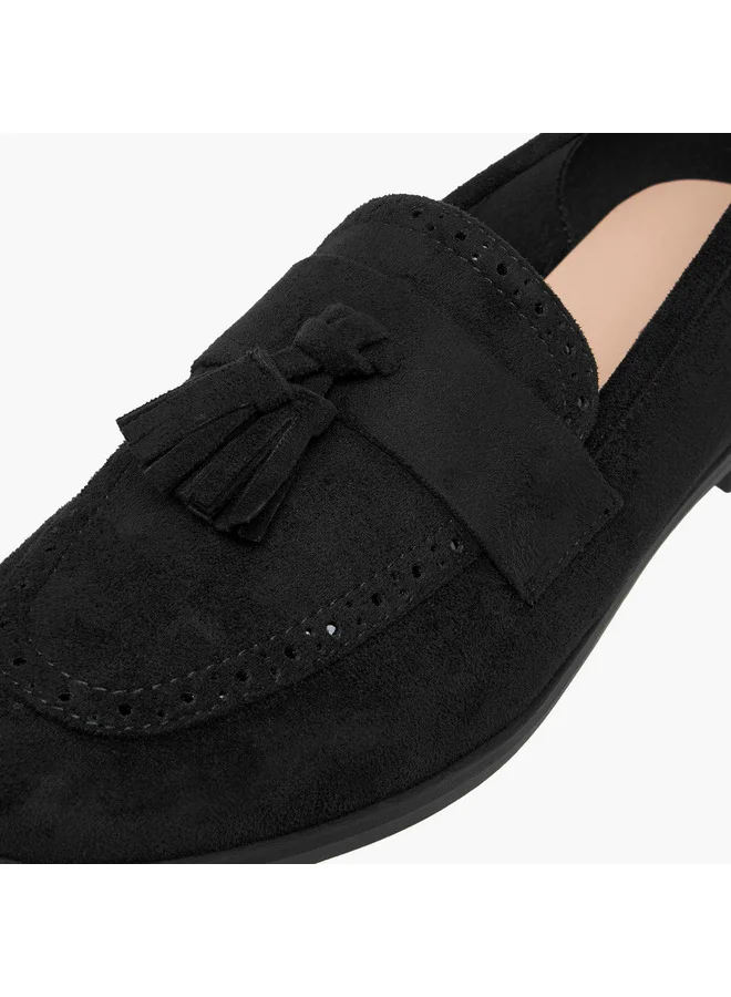 Celeste Women's Tassel Accent Slip-On Loafers