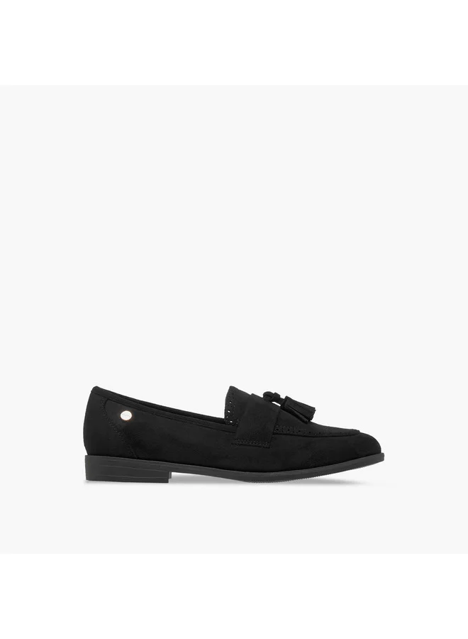 Celeste Women's Tassel Accent Slip-On Loafers