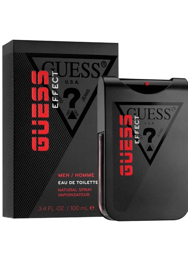 Guess Effect for Men Eau de Toilette 100ml – Fresh & Masculine Fragrance - Image 2