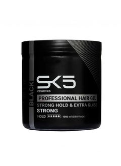 Black Black hair styling gel 1000ml SK5 