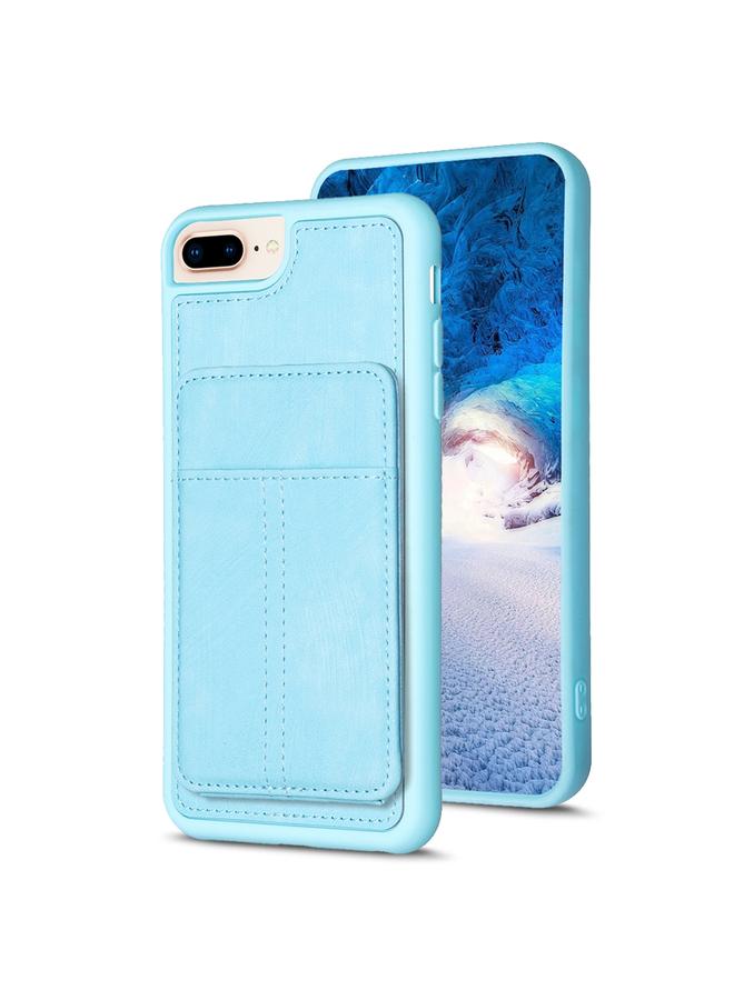 اس-توب جراب لهاتف iPhone 8 Plus / 7 Plus BF28 جراب هاتف غير لامع مع حامل للبطاقات - Image 1