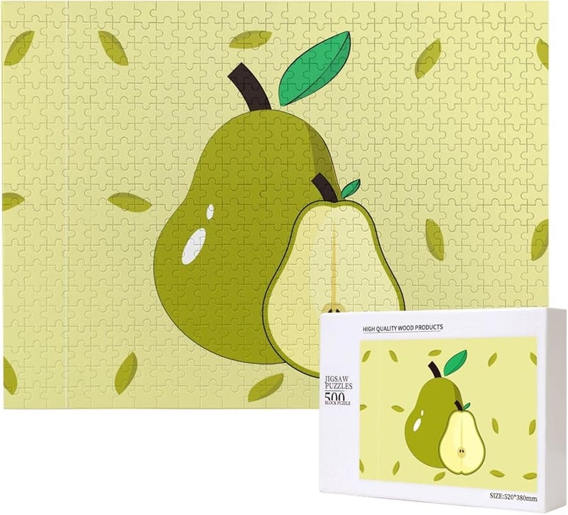 لغز بانوراما كرتون فايه الكمثرى 500 قطعة ديكور المنزل هدية حفلة عيد الميلاد 20.4 × 15 - Image 2