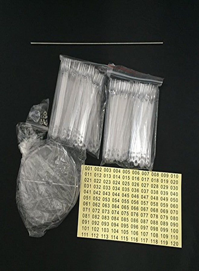 يمارت حامل عرض ألوان طلاء الأظافر من ييمارت، 120 عصا، رف عرض حلزوني للأظافر الصناعية، أدوات تدريب لطلاء الأظافر الجل (شفاف) - Image 5