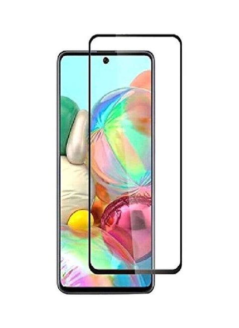 Tempered Glass Screen Protector For Samsung Galaxy Note 10 Lite Clear/Black