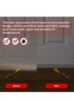 KASTWAVE Door Draft Stopper Cuttable Under Seal Strong Adhesive for Bottom of Exterior Interior Doors 96CM Length  - Image 4