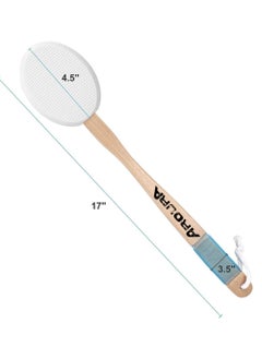 Aroura Premium Lotion Applicator For Back | Easy Reach | Self-Application of Cream Sunscreen Self Tanner | Includes 1 Applicator Handle, 3 Pads  - Image 2