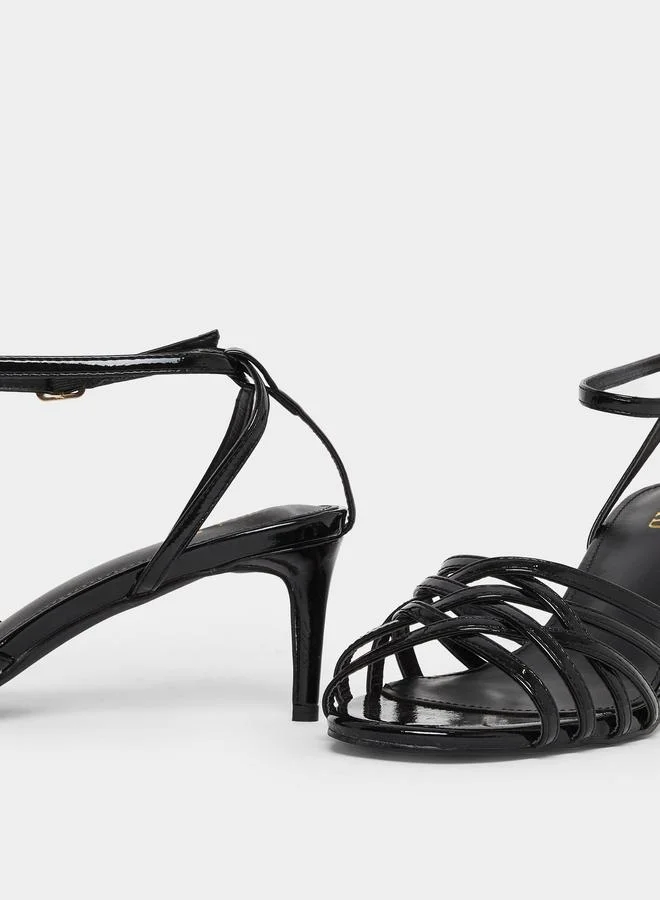 RAID Analia Mid Heel Strappy Sandals