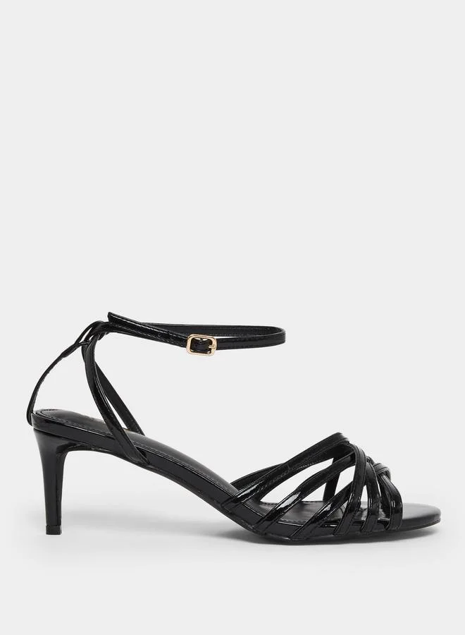 Raid Analia Mid Heel Strappy Sandals