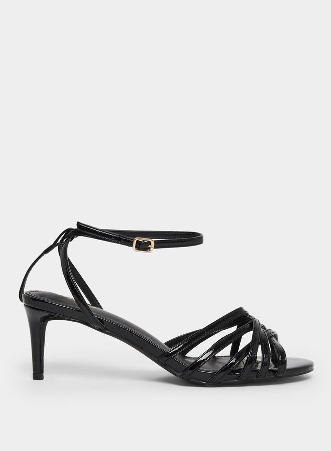 RAID Analia Mid Heel Strappy Sandals - Image 1
