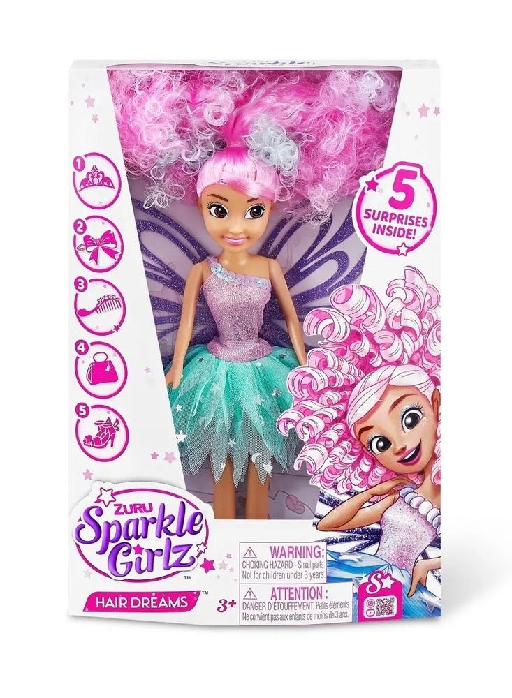Zuru - Sparkle Girlz Doll 10.5 inches Hair Dreams - 100313 - Image 1