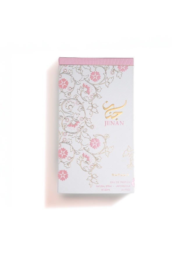 RAFAAN Jenan Eau De Parfum 100ml by Rafaan – Luxury Women’s Floral & Fruity Perfume, Long-Lasting Fragrance - Image 2