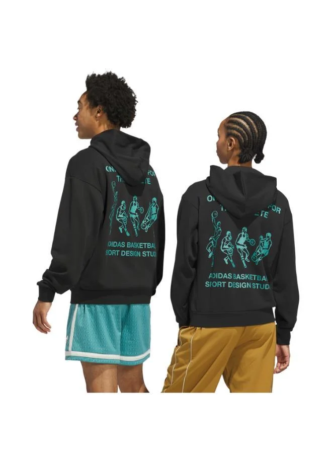 adidas Originals BLACK Only The Best For The Athlete Hoodie  | Best Price UAE