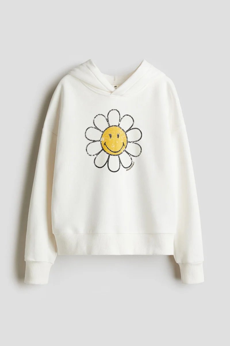 H&M Oversized printed hoodie