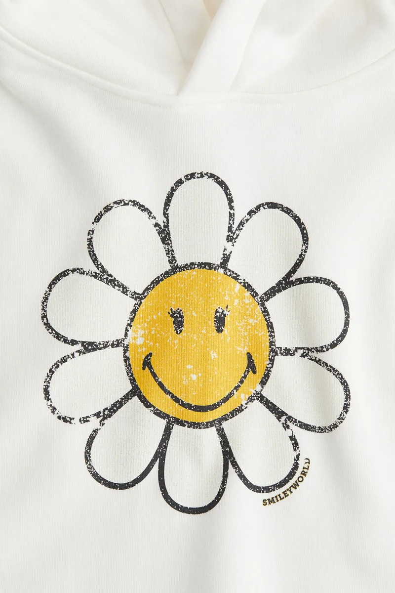 H&M Oversized printed hoodie