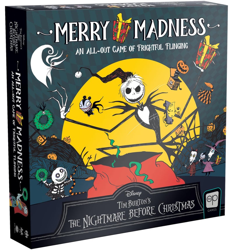 USAopoly Disney Tim Burtons The Nightmare Before Christmas Merry Madness  QuickRolling Family Dice Game  Great Kids  Family Board Game  OfficiallyLicensed Merchandise - Image 2