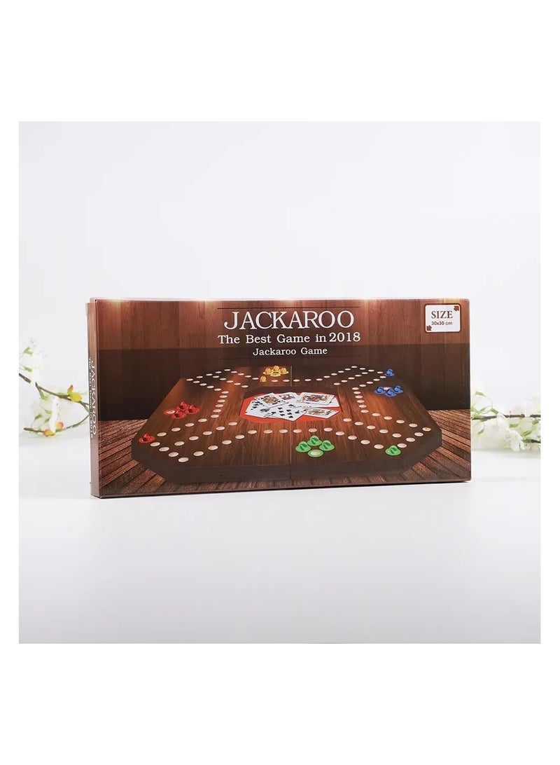 Jackaroo Board Game Interactive Family Fun, 45x45 cm, Classic Card Game and Board Game for Adults & Kids – Ideal for Family Games, Board Games for Adults, Games for Kids, and Games for Families - Image 4