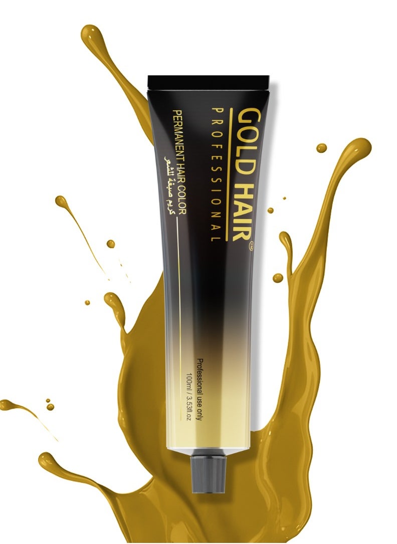 GOLD HAIR Permanent Color 100ml Yellow 