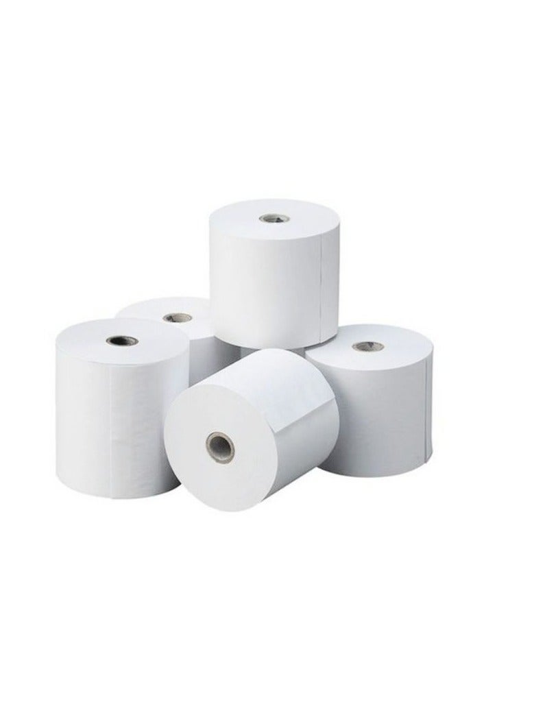 Terabyte Cash Machine POS Roll 76 X 70mm - White (box/100rolls) - Image 1