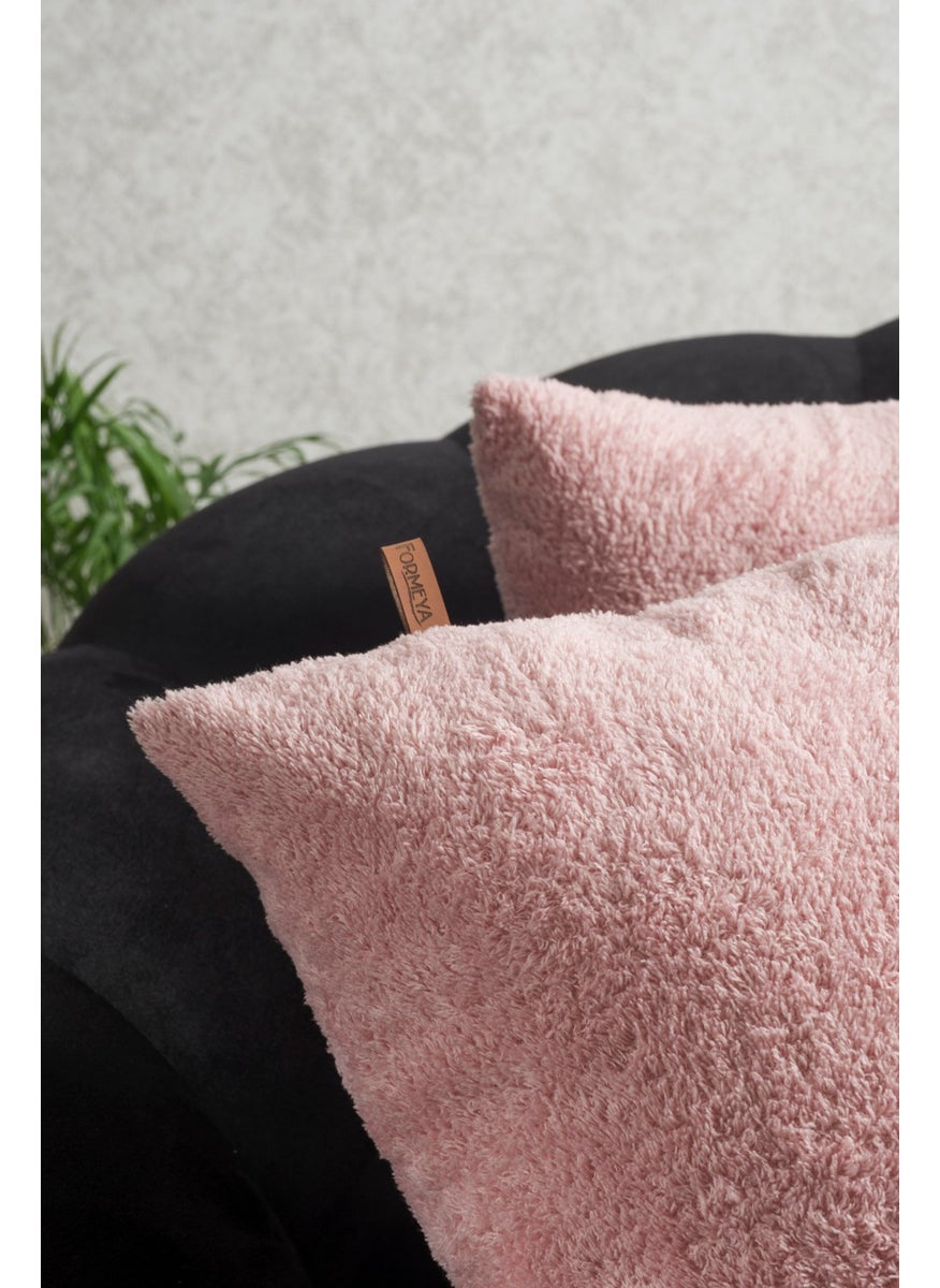 Formeya Double Sided Wellsoft Fabric Set of 2 35X55 cm Gift Decorative Plush Throw Pillow Cover Pillow Case  - Image 2