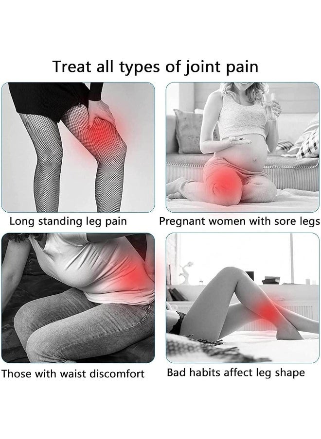 Generic KEDUODUO Knee Pillow, Ergonomic Memory Foam Contour Leg Positioner Pillow, Leg Pillow for Side Sleep  - Image 3