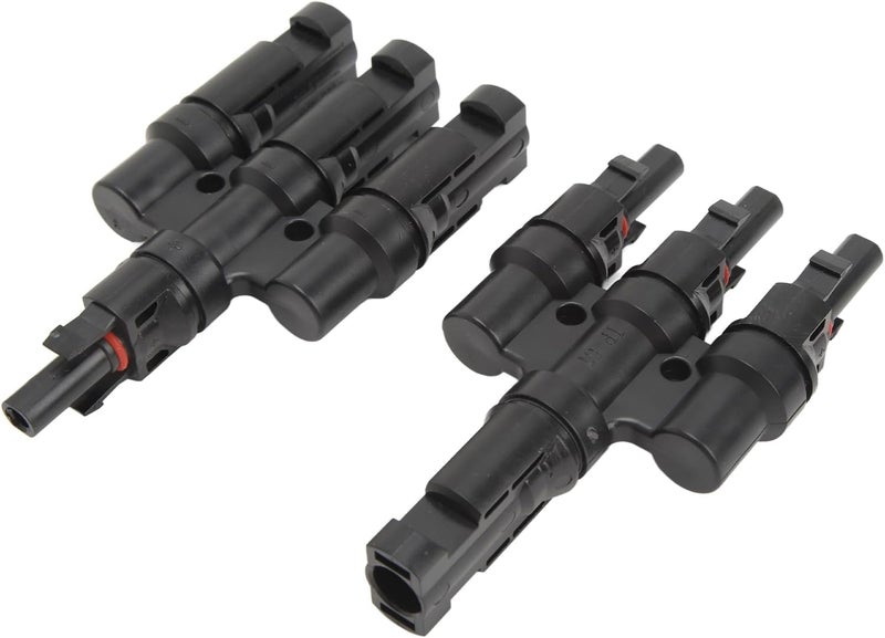 Focket Solar Panel Connectors, IP67 Solar Branch Connector, PV Connectors with Self Locking High Current Capacity for Parallel and Series Array - Image 4