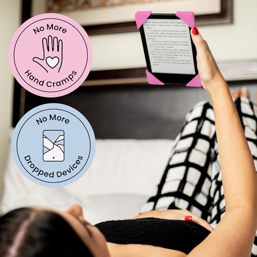 Strapsicle Kindle E-Reader Holder, Portable Electronic Device Cover, Compatible with Kindle Paperwhite 2021 & 2023, Game-Changer for Comfortable Reading Experience - Image 3