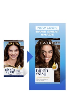 CLAIROL Nicen Easy Creme Natural Looking Oil Infused Permanent Hair Dye 8GN Medium Golden Neutral Blonde  - Image 3
