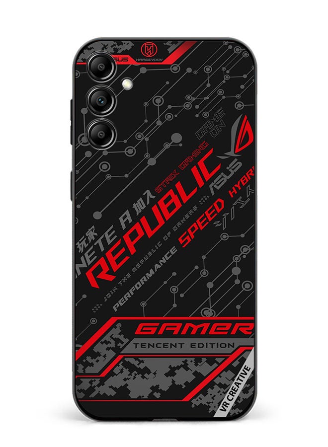 VR CREATIVE Protective Case Cover For Samsung Galaxy A14 5G/A14 Gamer Tencent Edition Design Multicolour - Image 1