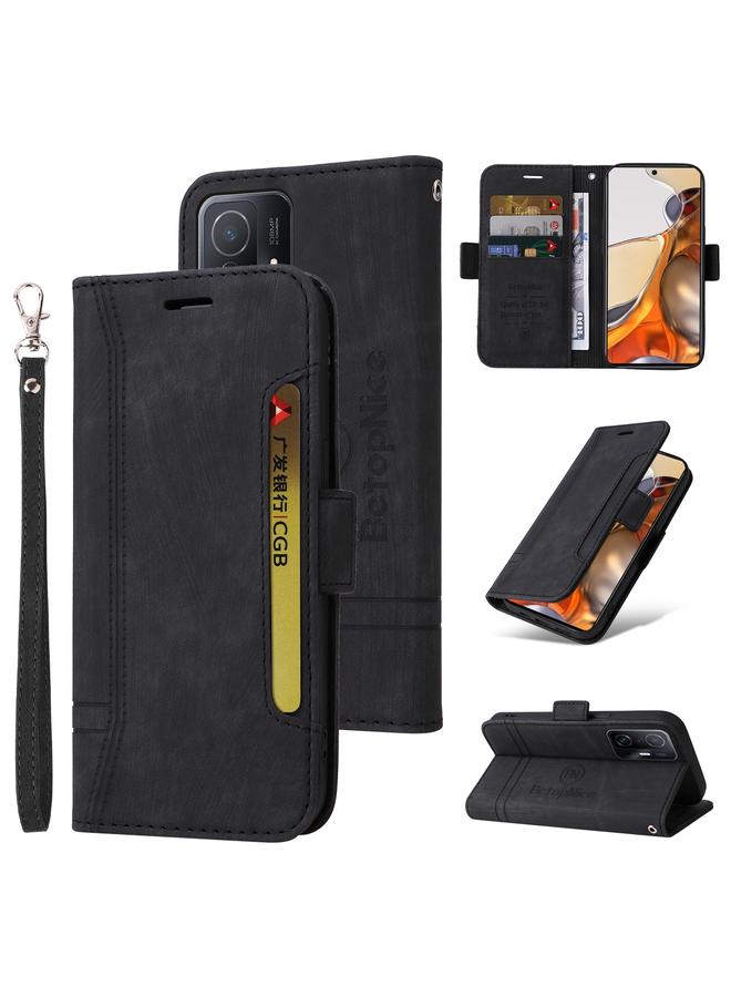 Case For Xiaomi 11T / 11T Pro Dual-side Buckle Leather Phone Case