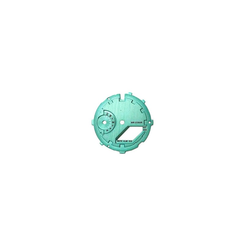 Bluejw Direct Sales G-Shock GA2110 Watch Face Blue Tiff Index Dial Mod Kit Replacement for G-Shock GA2100 with Strap Replacement Compatibility - Image 2