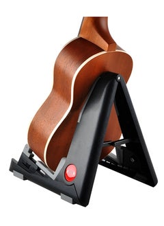 Aroma AGS01 Portable Foldable Adjustable Floor Guitar Stand Holder for All Guitar Types Ukulele Mandolin  - Image 3