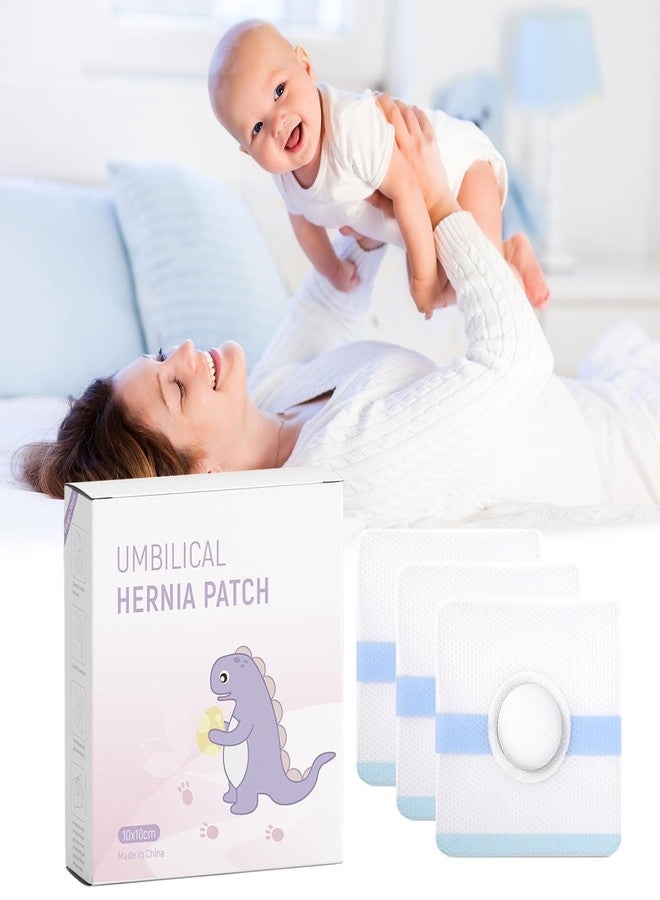 lefeke Baby Belly Navel Patches, Belly Button Shaper with Cotton Pads, Baby Umbilical Hernia Patch Waterproof, Infant Essentials Must Haves (7 PCS 10 * 10CM) - Image 1