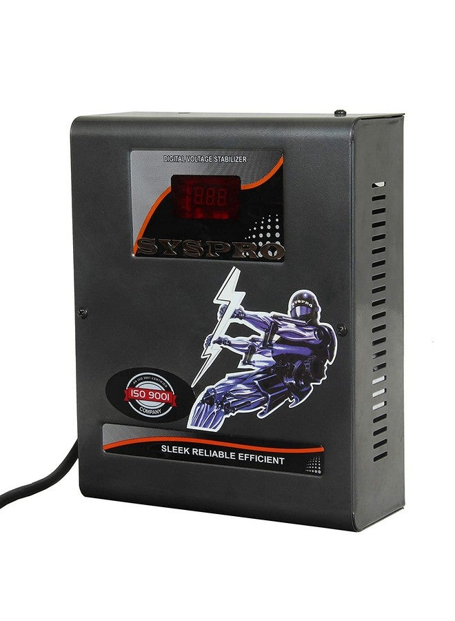 SYSPRO SYSPRO Big Marshal Digital Stabilizer for Double Door Refrigerator Fridge and Tabletop Stabilizer for 700 LTR (Working Range 130V -280 V) (Wall Mounted Digital Stabilizer) - Image 2