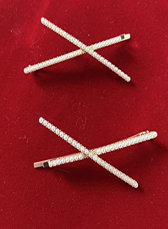 Arooman™ Bridal Golden Juda Pins For Women/Hair Pin Crystal Rhinestone Juda Pins For Women/Girls Wedding (701-392) - Image 3