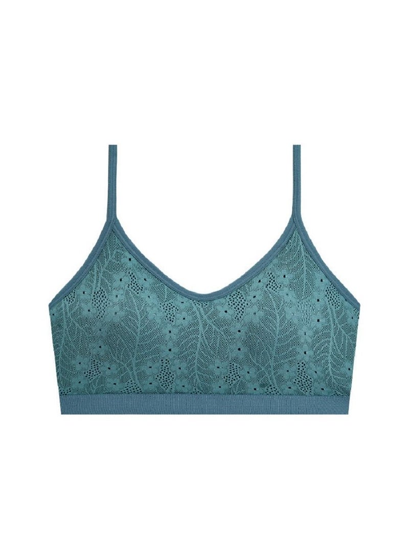 Loquat Women's Lace Gathering Sports Bra  - Image 1