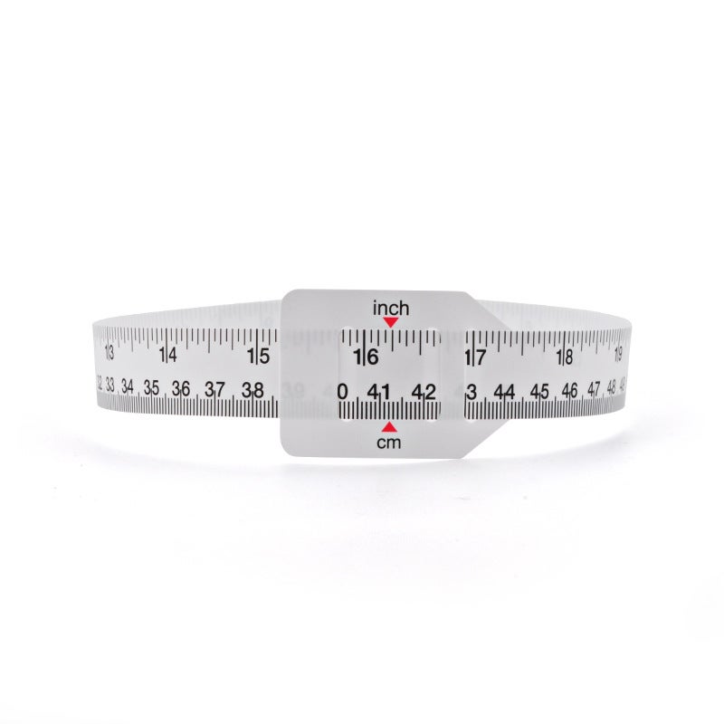 PP MUAC Measuring Tape 60cm head circumference measure tool (white 1.8cm)60cm/24inch