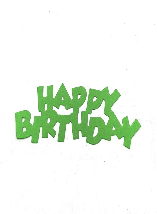 LZBRDY 1.4 3.6 Inch Happy Birthday Words Metal Cutting Dies for Card Making and Scrapbooking Paper Crafts Birthday Die Cuts - Image 5