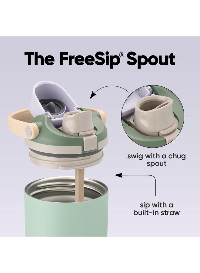 Owala 30oz FreeSip Sway Insulated Stainless Steel Water Bottle with Two-Way Spout, Built-In Straw and Bucket Handle, Made for Travel, School, and Sports,  BPA Free, Leak Proof - Image 2