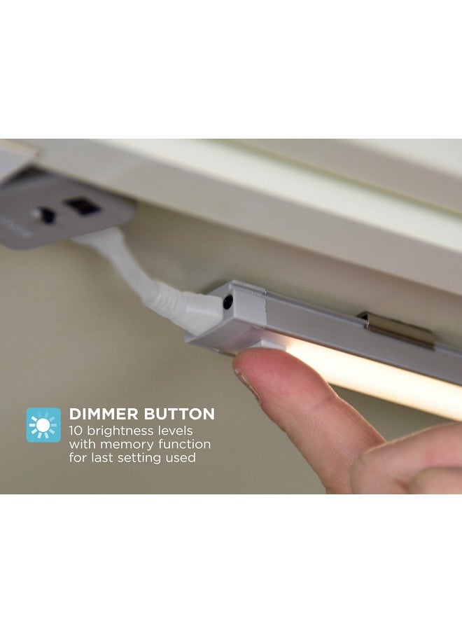 BLACK+DECKER - Leduc181Ck Dimmable Linkable Led Shop Light With Motion Sensor And Magnetic Option, 10.5W, 780 Lumens, 4000K, 18", Cool White - Image 1