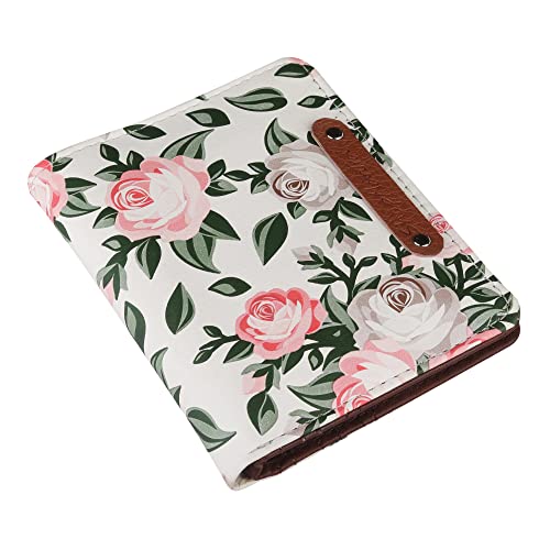 ShopMantra Small Wallet for Girls | Stylish Floral Pink Rose Design | Bi-Fold Faux Leather Wallet with Card & Coin Slots | Cute Small Purse - Image 2
