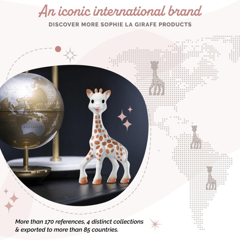 Sophie la girafe | Handcrafted for 60 Years in France | Gift Ready Packaging | (616400) | Includes Authenticator Feature - Image 4