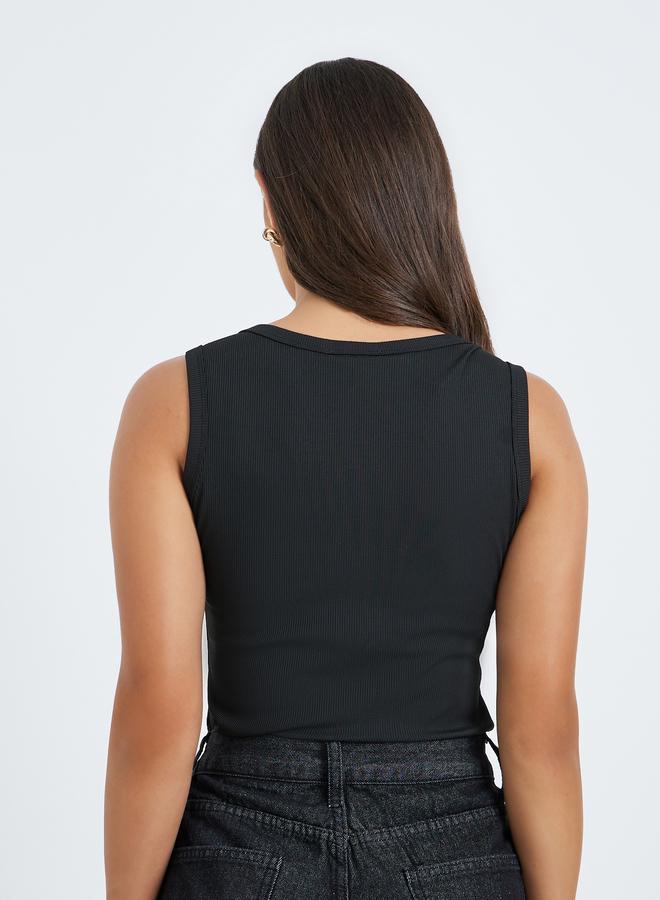 Styli Women Square Neck Sleeveless Bodysuit - Image 4