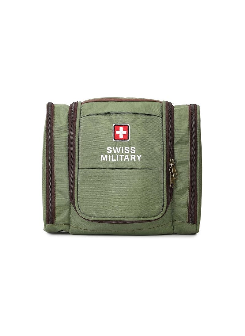 SWISS MILITARY - Swiss Military Green Toiletry Bag (TB-2) - Image 1