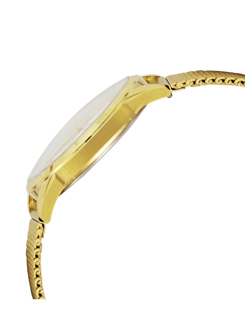 BLADE Retro SS-Futbol Gold 3697G2GWG SS Case & Band 3-Hands Unisex Watch - Image 3