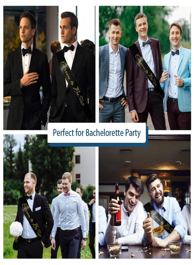 OALCQ Groom to Be Sash Groom Sash for The Bachelor Party Decorations Bachelor Party Accessories Groom Gifts Bride and Groom Ash Bachelor Party Ash Bachelor Party Favors for Men Bridesmaid Proposal Gifts - Image 4