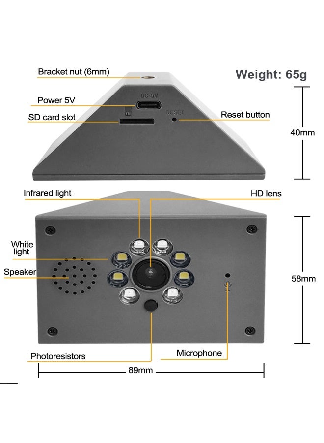 WiFi Security Camera 6MP 3200x1800 with TuyaSmart/Smart Life App - Image 4