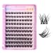MLEN DIARY Lash Cluster DIY Eyelash Extensions 100 Clusters Lashes 1016mm D Curl Mega Wispy Volume Individual Lashes Eyelash Clusters Extensions DIY at Home - Image 2
