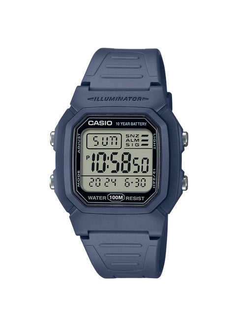 Resin Digital Watch W-800H-2AVDF