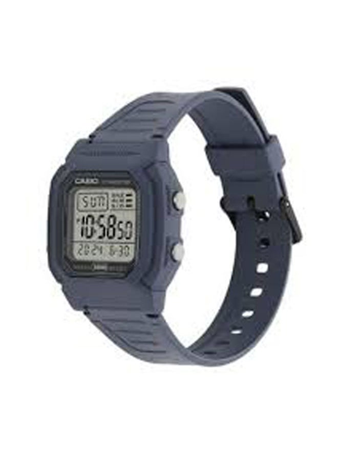 CASIO - Resin Digital Watch W-800H-2AVDF - Image 1