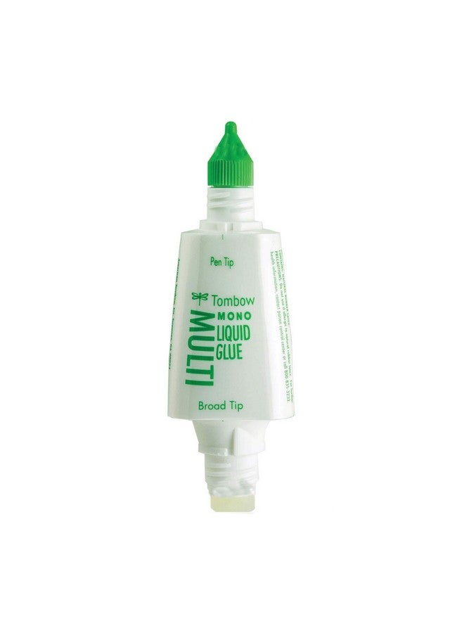Tombow 62191 Mono Multi Liquid Glue, 0.88 Ounce, 1-Pack. Multi-Purpose Glue With Dual Tip Dispenser For Precise To Full Coverage Application - Image 3
